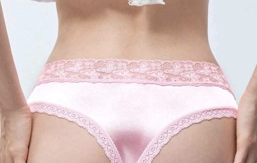Girly pink silky - girly,