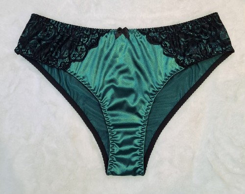 Sexy green silky - sexy, soft